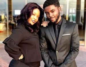 Niko Khale with his Mother