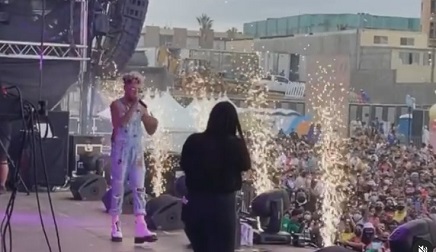 Dalex in his live concert