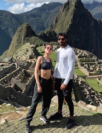 Tania Shroff with Boyfriend Ahan Shetty