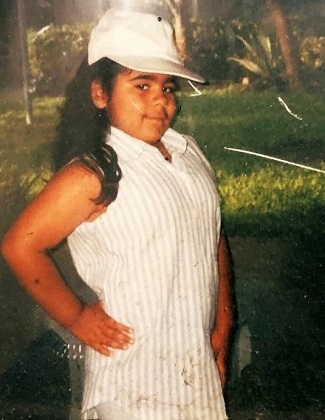 A childhood picture of Jessica Marie Garcia
