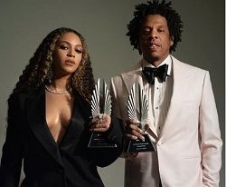 Blue Ivy Carter's father Jay-Z and mother Beyoncé