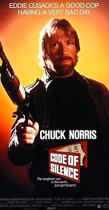 Chuck Norris in the movie Code of Silence
