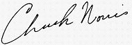 Chuck Norris signature