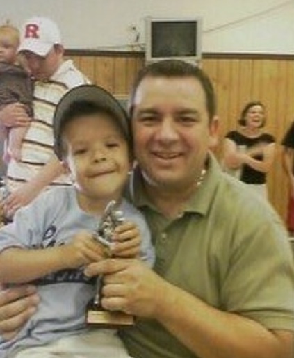 Gaten Matarazzo with his father Gaten Matarazzo Sr