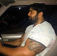 Neeraj Pepsu's tattoo
