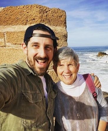 Adam Shapiro with his mother Sheila Shapiro