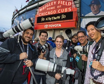 Anthony Causi with his team