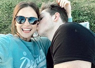 Daniel Diemer and his partner Larissa Dias