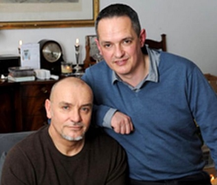 Derek Ogg QC with his partner Ken Macgregor