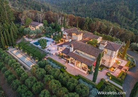 Jennifer Montana and Joe Montana Napa Valley Equestrian Villa