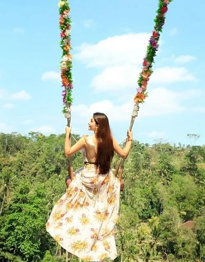 Aditi Budhathoki had a trip to Indonesia