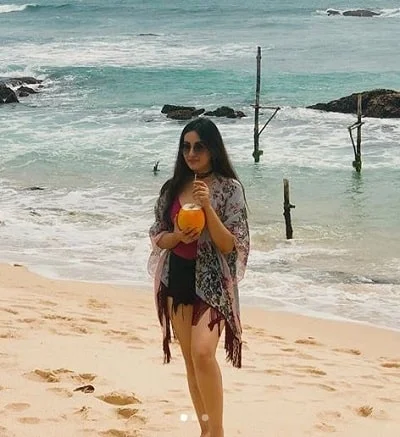 Aditi Budhathoki went on a trip to Sri Lanka