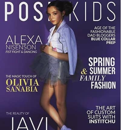 Alexa Nisenson featured on Posh Kids Magazine
