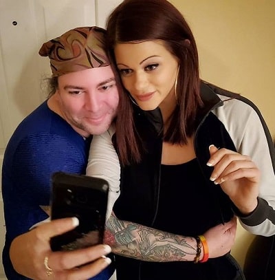 Danielle Muscato with her first girlfriend