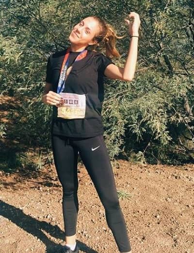Glory Norman participated in marathon