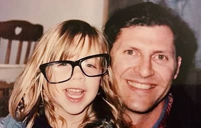 Glory Norman with her father Scott Norman