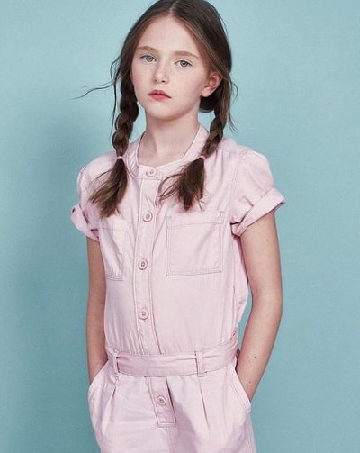 Kristen Taekman's picture while being a child model
