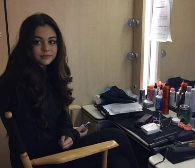 Mika Abdalla from the sets of MC2.