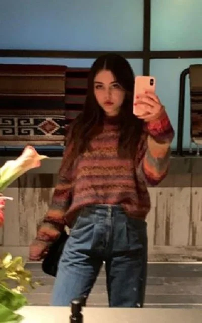 Mika Abdalla in her comfy clothes