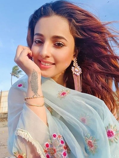 Pamela Mandal has a tattoo on her wrist
