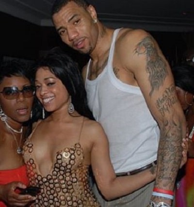 Raymond Taylor's partner Trina with her ex boyfriend Kenyon Martin