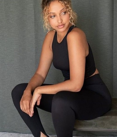Yasmine Aisha Khalifa Holmgren endorsing Naked Fashion
