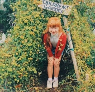 Cari Cakes picture while being a kid