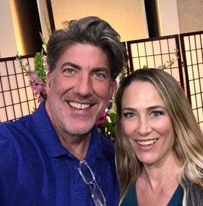 Cheryl Hunter's instagram picture with her best friend Spruce