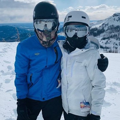 Claire Spivey enjoys to do ice skiing with Justin Duggar