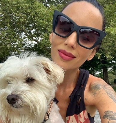 DJ Empress has a pet dog