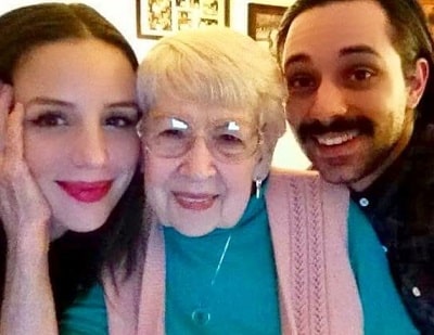 DJ Empress with her Granny