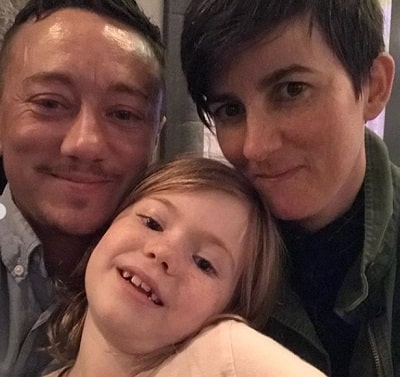 EJ Osborne pictured with his Family