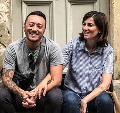 EJ Osborne spotted with his wife Anne Marie