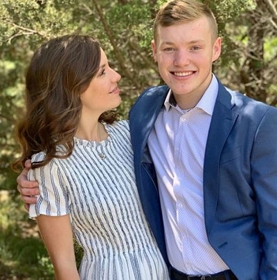 Justin Duggar with his love lady Claire Spivey