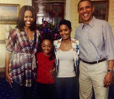Kiya Cole has been spotted with the former USA President Barak Obama