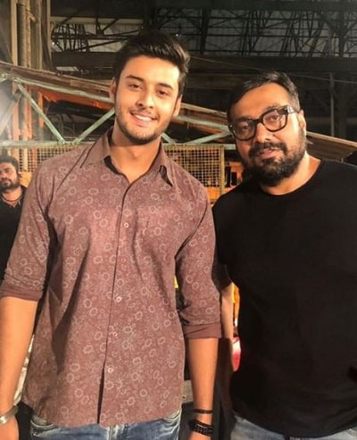 Shagun Pandey pictured along with famous director Anurag Kashyap
