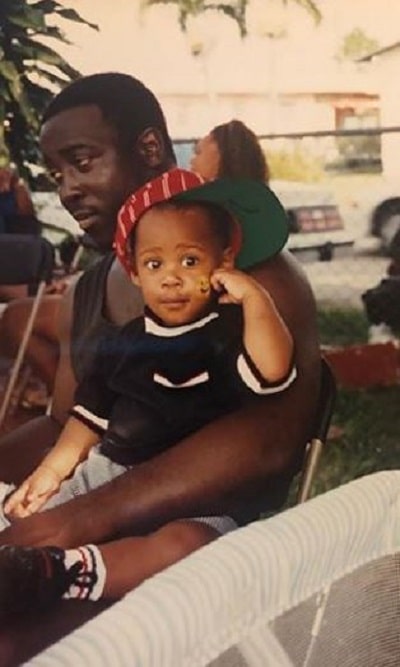 Tyrone White at his young age