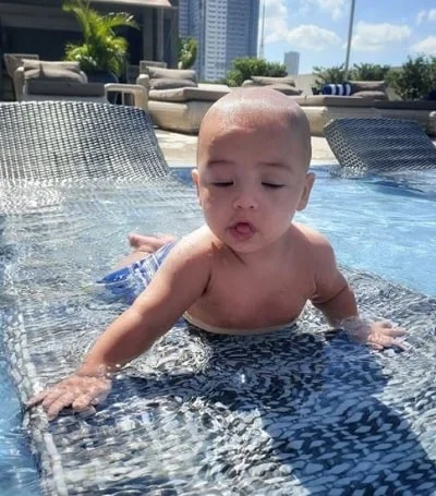 Buboy Villar's son George Michael