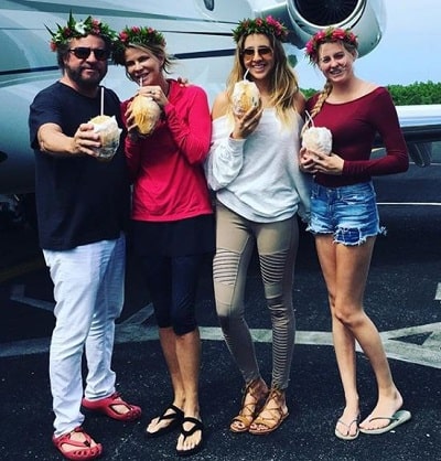 Kari Karte pictured along with her family