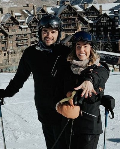 Lorynn York along with her future husband Josh Swickard