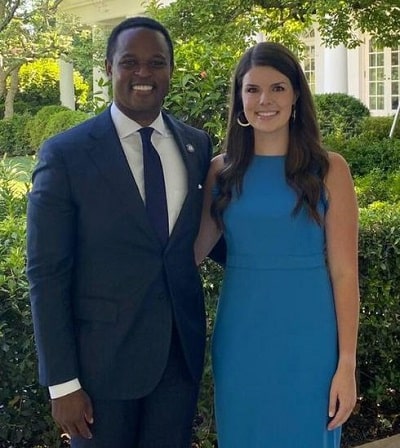 Makenze Evans pictured alomng with her spouse Daniel Jay Cameron