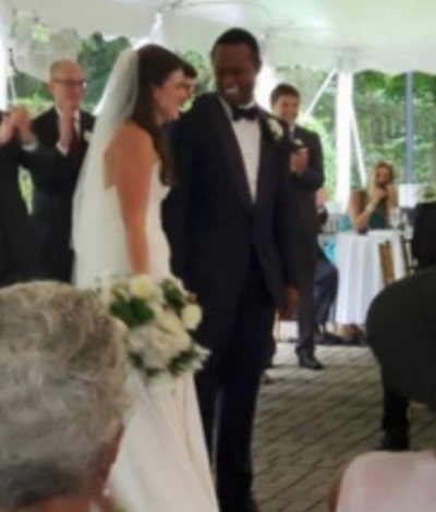 Makenze Evans wedding picture