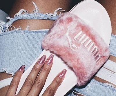 Nava Rose adores branded stuff from Puma