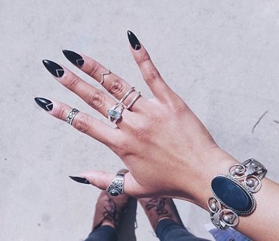 Nava Rose loves silver trendy accessories