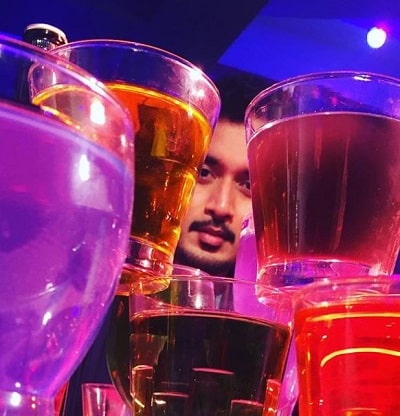 Nirupam Paritala is a occasional drinker