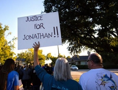 Shaun David Lucas had been under the protest in Wolfe city of Texas