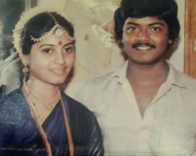 Sneha Britto's father-in-law Murali