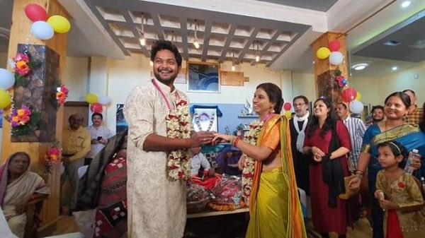 Bhumika Das engaged Amlan Das on December 08, 2019