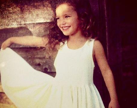 Childhood picture of Alexandra Rodriguez