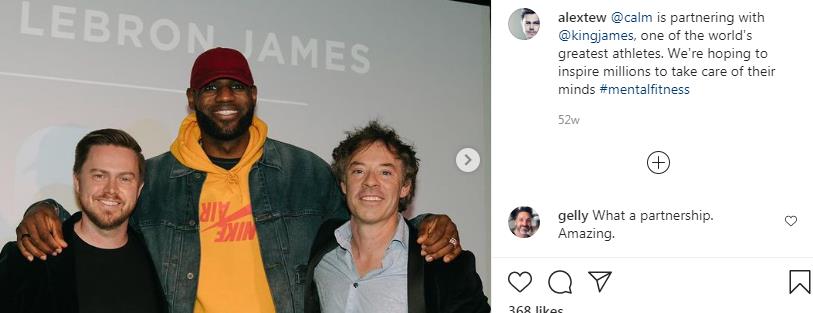 Alex Tew posted a picture of Christian Kroll in collaboration with King James